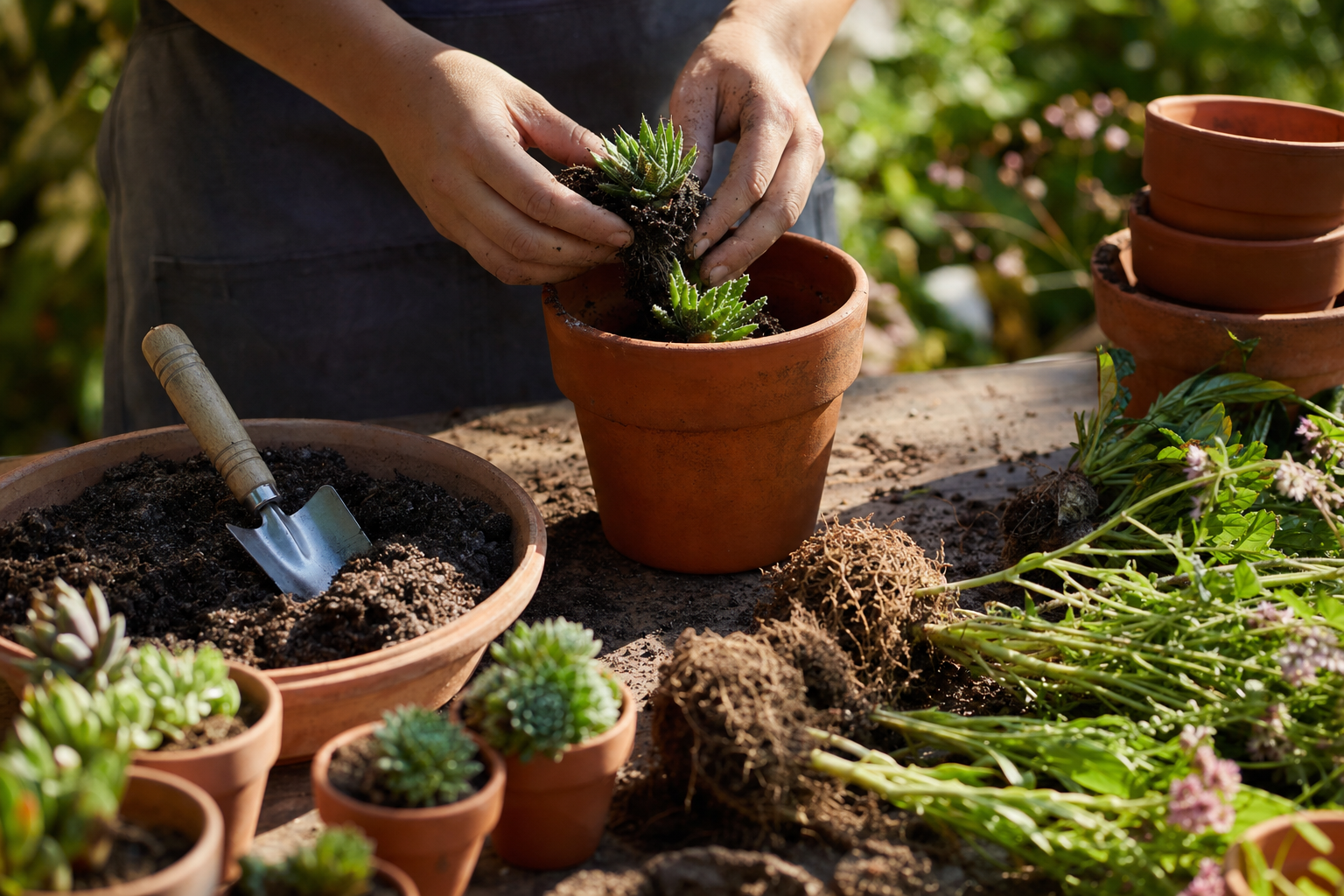 Stauden und Sukkulenten im Spätsommer: Pflegetipps für Garten und Balkon